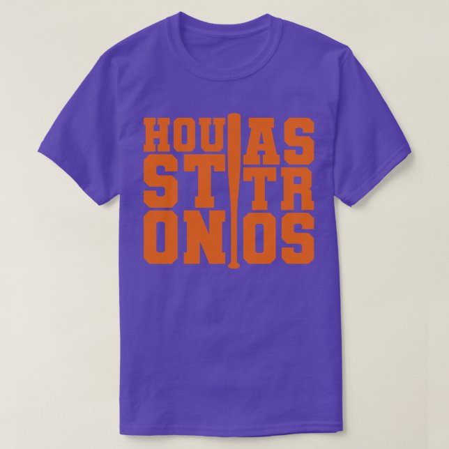 Camiseta Astros (Diseño del anverso)