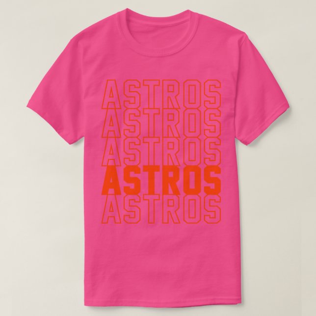 CAMISETA ASTROS 3 (Diseño del anverso)