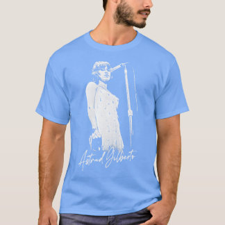 Camiseta Astrud Gilberto Retro Diseño Original Del Ventilad
