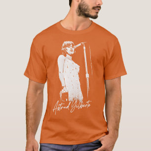 Camiseta Astrud Gilberto Retro Diseño Original Del Ventilad