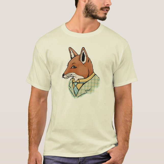 camiseta astuta del zorro (Anverso)