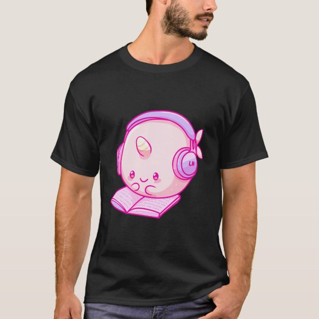 Camiseta Astute Narwhal (Anverso)