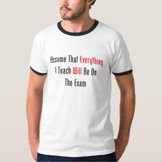 Camiseta Asuma que todo estará en el examen