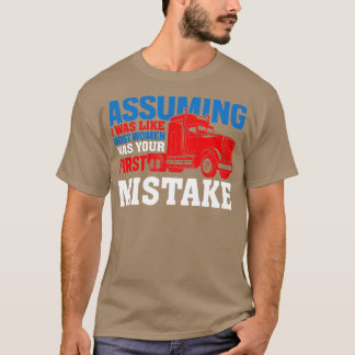 Camiseta Asumiendo Que Era Como Si La Mayoría De Las Mujere