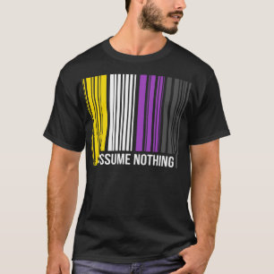 Camiseta Asumir Nada Influyente De Género Tercer Género Gra