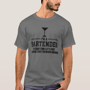 Camiseta Asumir que nunca estoy equivocado - Sarcasm Barten