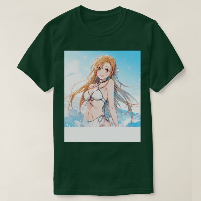 Camiseta asuna bikini (Diseño del anverso)