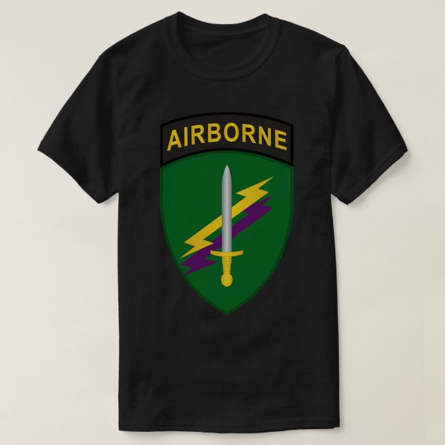 Camiseta Asuntos Civiles y Psicológicos de los Estados Unid (Diseño del anverso)