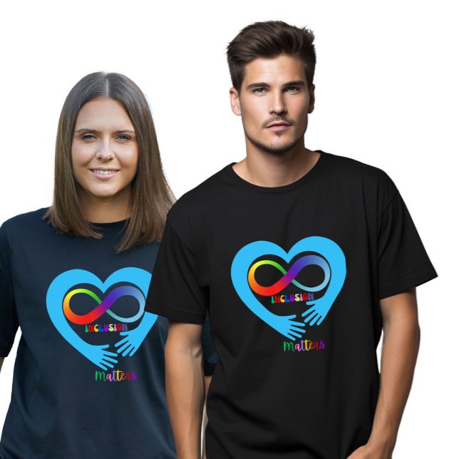Camiseta Asuntos de Inclusión - Conciencia sobre el autismo (Subido por el creador)