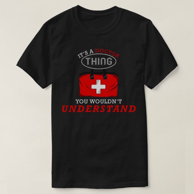 Camiseta Asuntos de médica (Diseño del anverso)