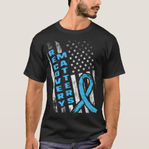 Camiseta Asuntos de Recuperación, Bandera Americana USA, Ci