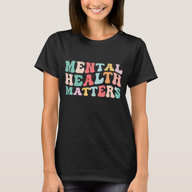 Camiseta Asuntos de salud mental (Anverso)