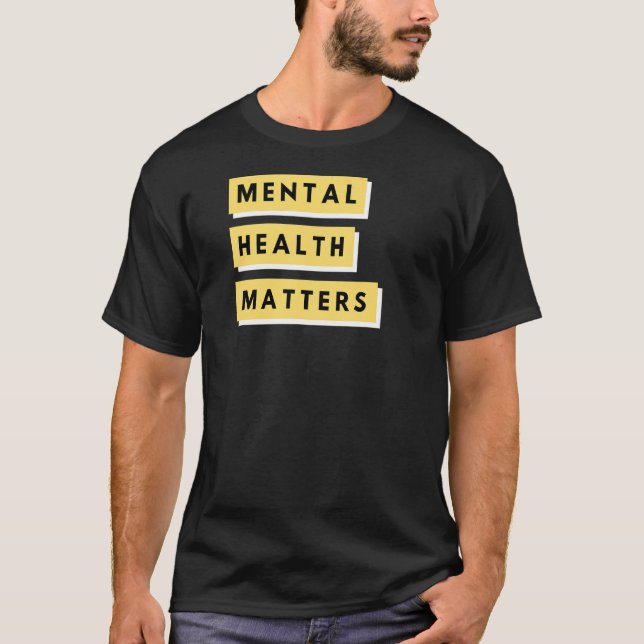 Camiseta Asuntos de salud mental (Anverso)