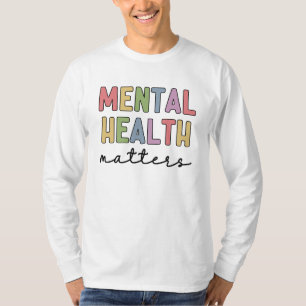 Camiseta Asuntos de salud mental Concienciación sobre la