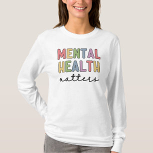 Camiseta Asuntos de salud mental Concienciación sobre la