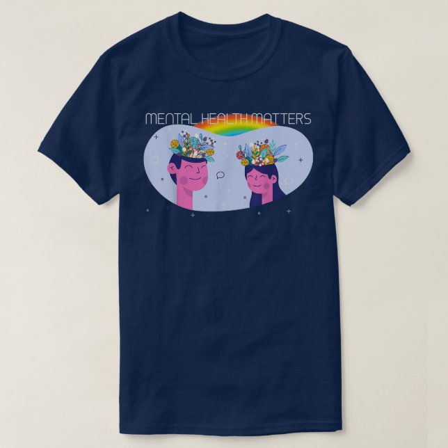 Camiseta Asuntos De Salud Mental De La Lgbt 2977 1313  (Diseño del anverso)