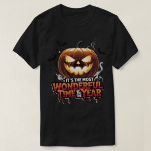 Camiseta Asustada calabaza Halloween Shirt Creepet Design