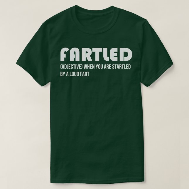 Camiseta asustado (Diseño del anverso)