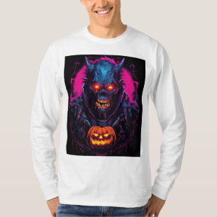 Camiseta Asustados Monstruos de Halloween