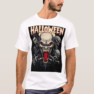 Camiseta Asustados Monstruos de Halloween