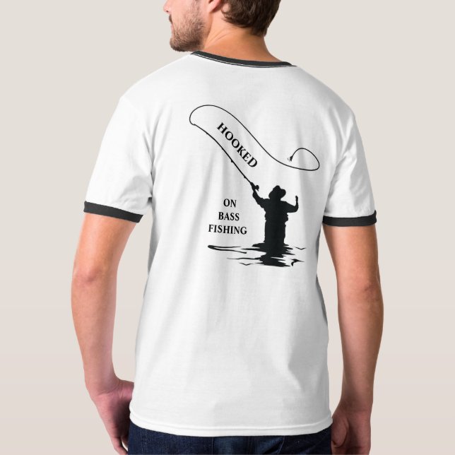 CAMISETA ATACADO EN LA PESCA DE BASE (Reverso)