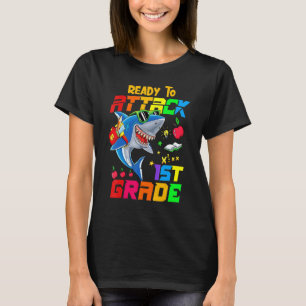 Camiseta Atacar A Estudiante De Preescolar De Nuevo A Sc