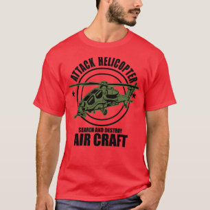 CAMISETA ATACAR HELICOPTER VERDE