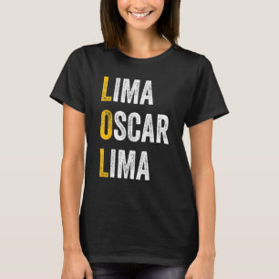 Camiseta Atajos informáticos en Lima Oscar Lima Lol