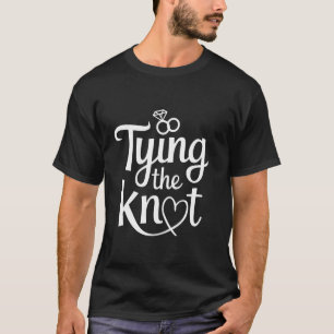 Camiseta Atando El Nudo Prometido Prometida Pareja Boda Rec