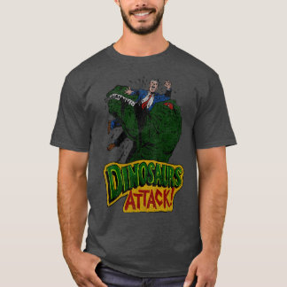 Camiseta Ataque a dinosaurios con problemas