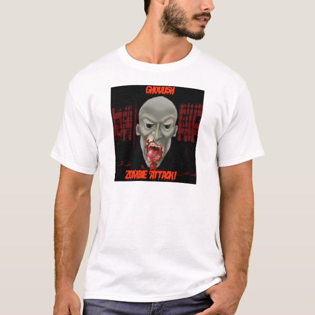Camiseta Ataque a Ghoulish Zombie (Anverso)
