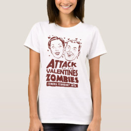 Camiseta Ataque a los zombis de San Valentín