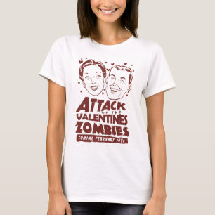 Camiseta Ataque a los zombis de San Valentín