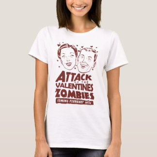 Camiseta Ataque a los zombis de San Valentín
