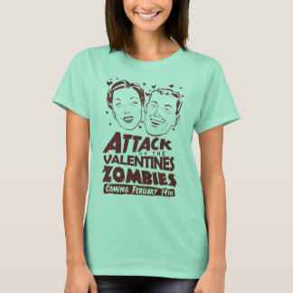 Camiseta Ataque a los zombis de San Valentín