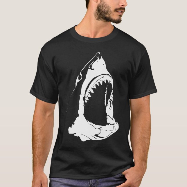 Camiseta Ataque a tiburones (Anverso)