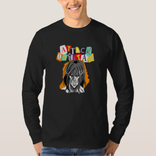 Camiseta Ataque a Titan Temporada 4 Eren y Cartas de Rescat