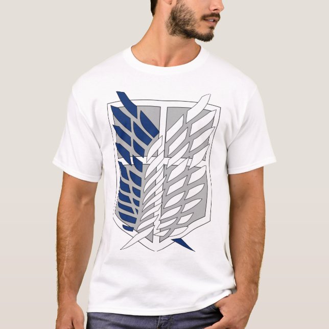 Camiseta ataque a titanes (Anverso)
