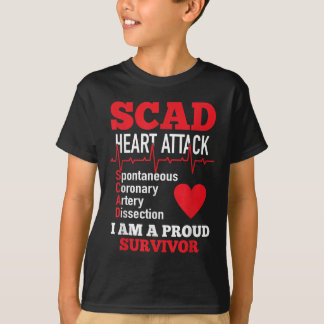 Camiseta Ataque cardíaco espinoso Dises espontáneos de la a