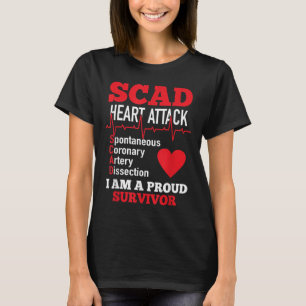 Camiseta Ataque cardíaco espinoso Dises espontáneos de la a