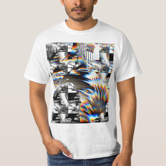 Camiseta Ataque con arco iris (Anverso)