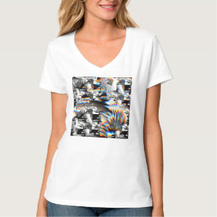 Camiseta Ataque con arco iris