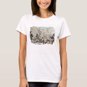 Camiseta Ataque contra el Boulogne-sur-Mer, grabado por