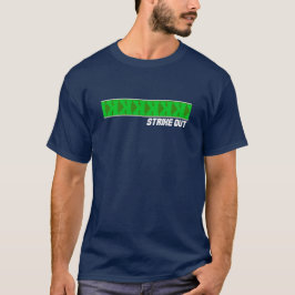 Camiseta ataque de béisbol| Hacia atrás K