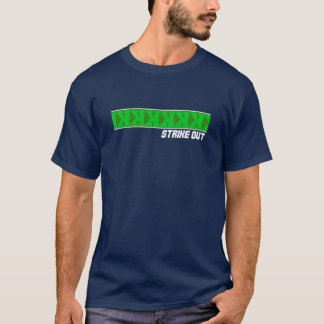 Camiseta ataque de béisbol| Hacia atrás K