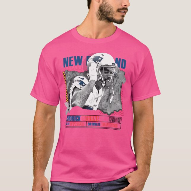 Camiseta Ataque de camisas de fútbol Kendrick Bourne 1 (Anverso)