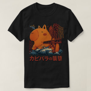 Camiseta Ataque de Kaiju de Capybara: Alboroto de Roedor Gi