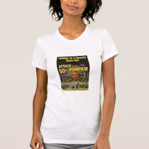 Camiseta Ataque de la calabaza de 50 pies