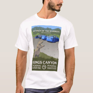 Camiseta ¡Ataque de la marmota! - Parque nacional del Cañón