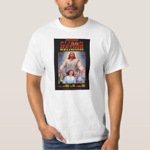Camiseta Ataque de la mujer de 50 pies que odia la religió
